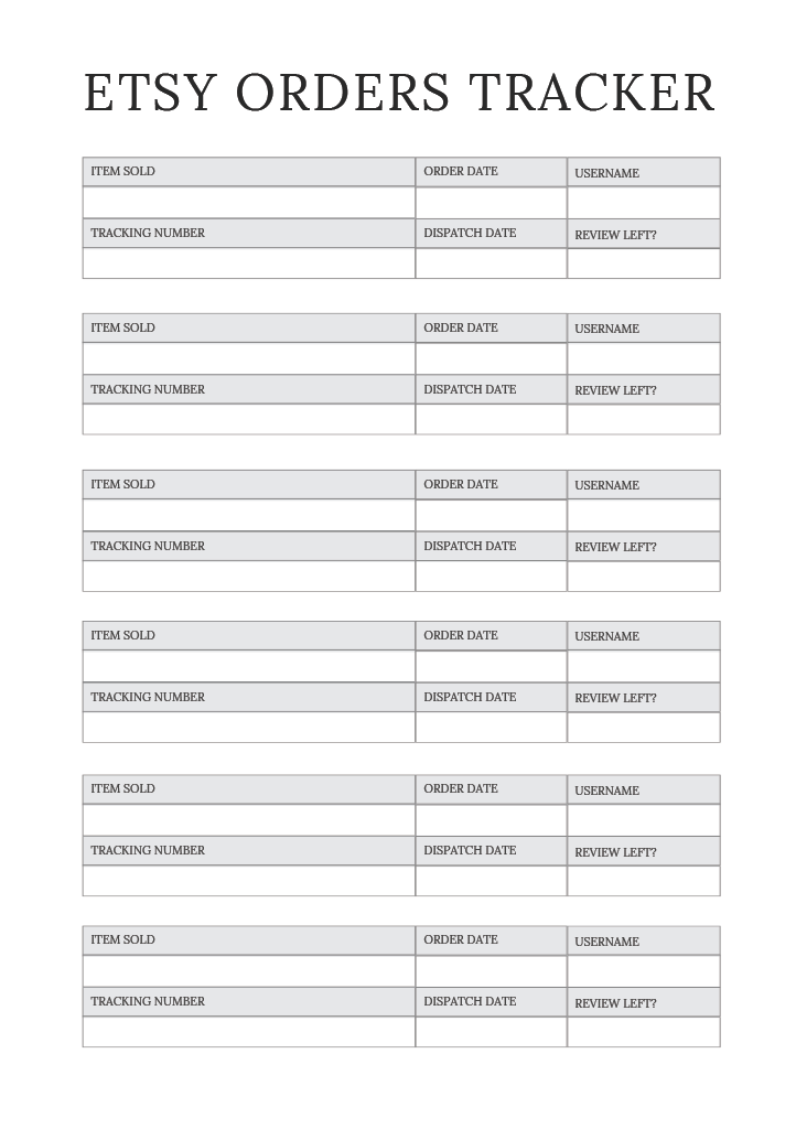 Etsy Shop Planner Bundle (40+ Digitally downloaded pages INCLUDED) #1 Best Selling